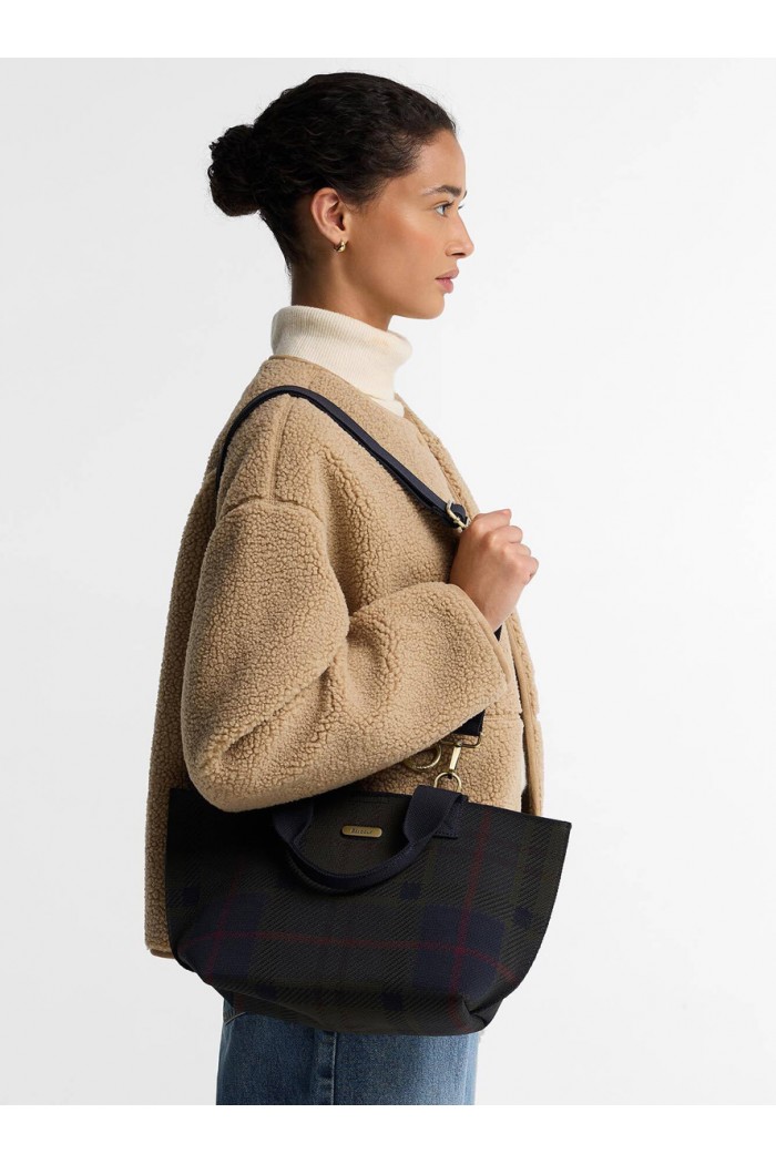Layla Tartan Mini Tote Bag