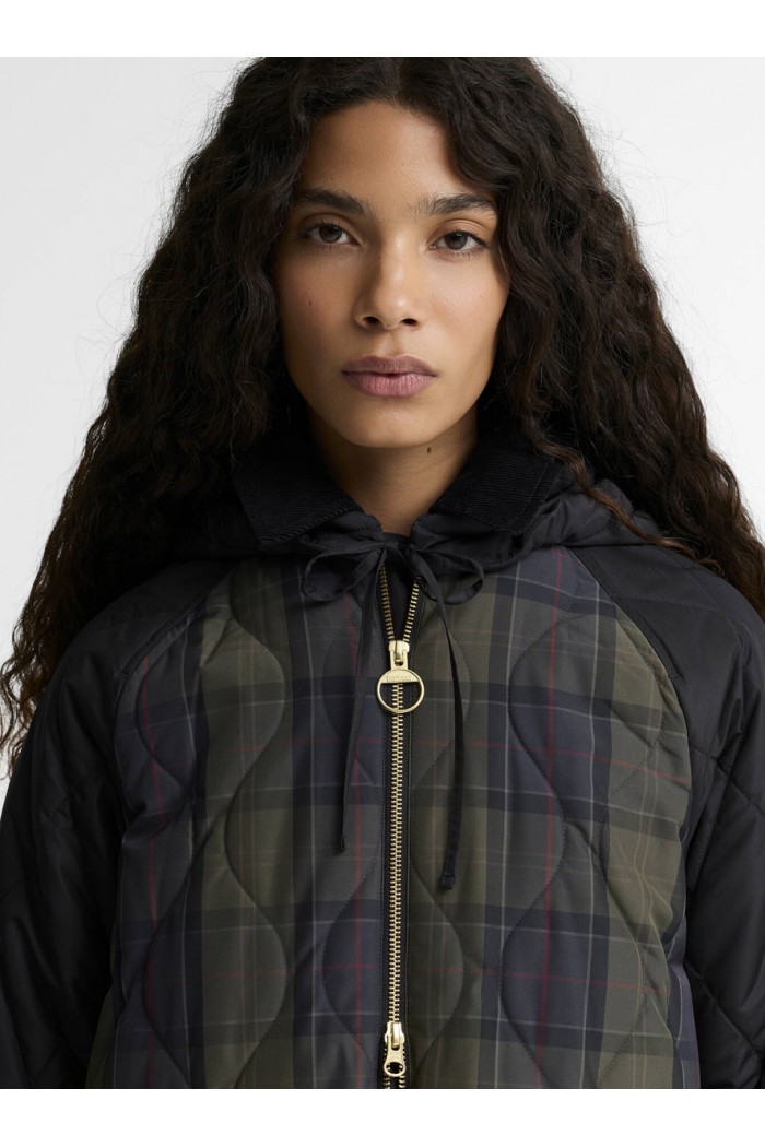 Osbourne Checked Quilted Jacket