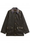 Icons Tartan Collar Modern Beadnell Waxed Jacket