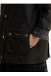Icons Tartan Collar Modern Beadnell Waxed Jacket