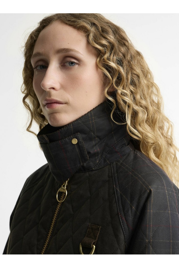 Tartan Reimagined Icons Taran Quilted Spey Waxed Jacket Tartan Reimagined Icons Taran Quilted Spey Waxed Jacket