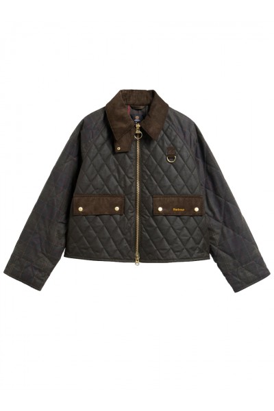 Tartan Reimagined Icons Taran Quilted Spey Waxed Jacket
