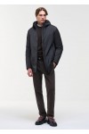 Long autumn-weight stretch jacket
