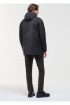 Long autumn-weight stretch jacket