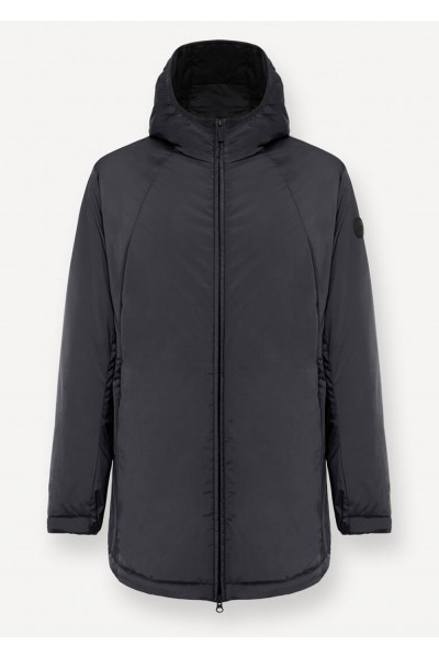 Long autumn-weight stretch jacket