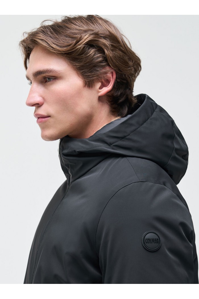 Waterproof down jacket