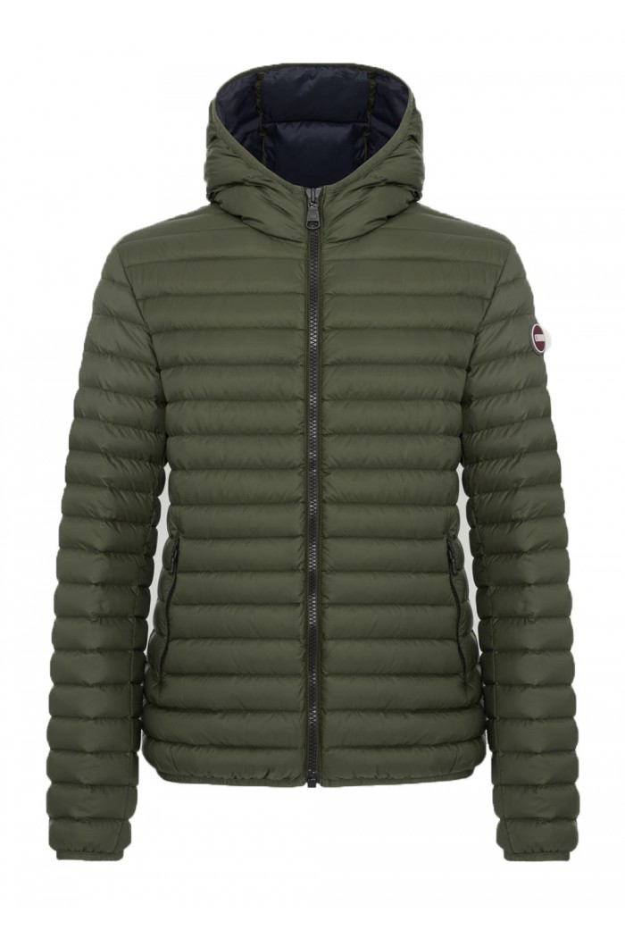 OPAQUE AUTUMN DOWN JACKET WITH HOOD