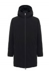 Long reversible waterproof down jacket