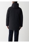 Long reversible waterproof down jacket