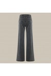 Black flared Jean Pants "CHLOE"