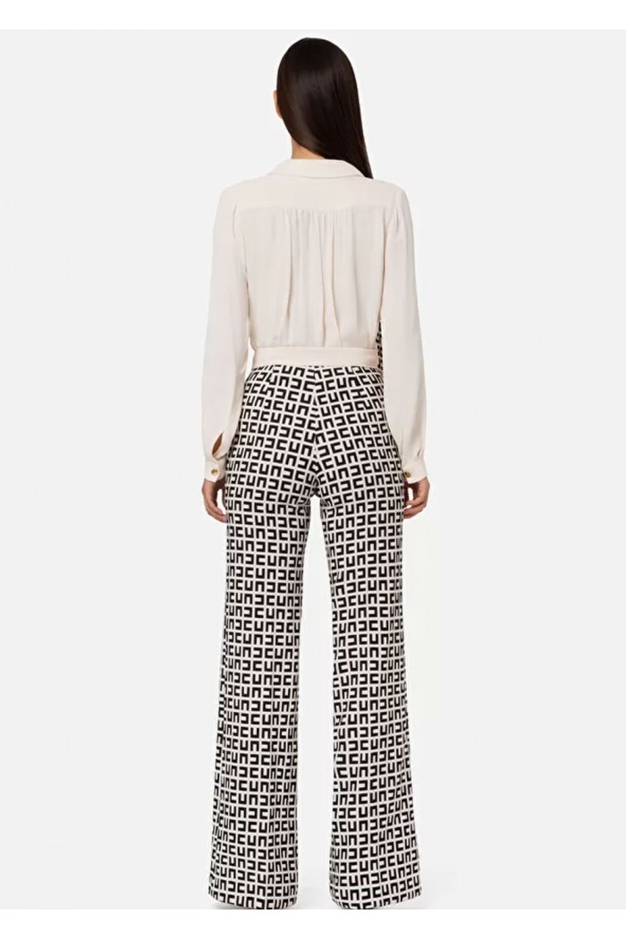 PALAZZO FIT TROUSERS