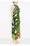 TOUCAN TREE GREEN DRESS