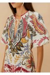 tropical camafeu boho glam lenzing maxi dress