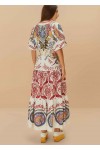 tropical camafeu boho glam lenzing maxi dress