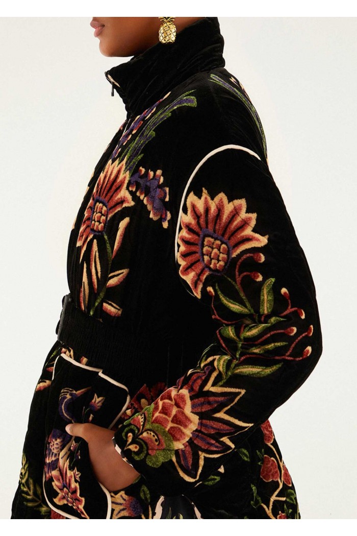 Marvelous Garden Black Puffer Jacket