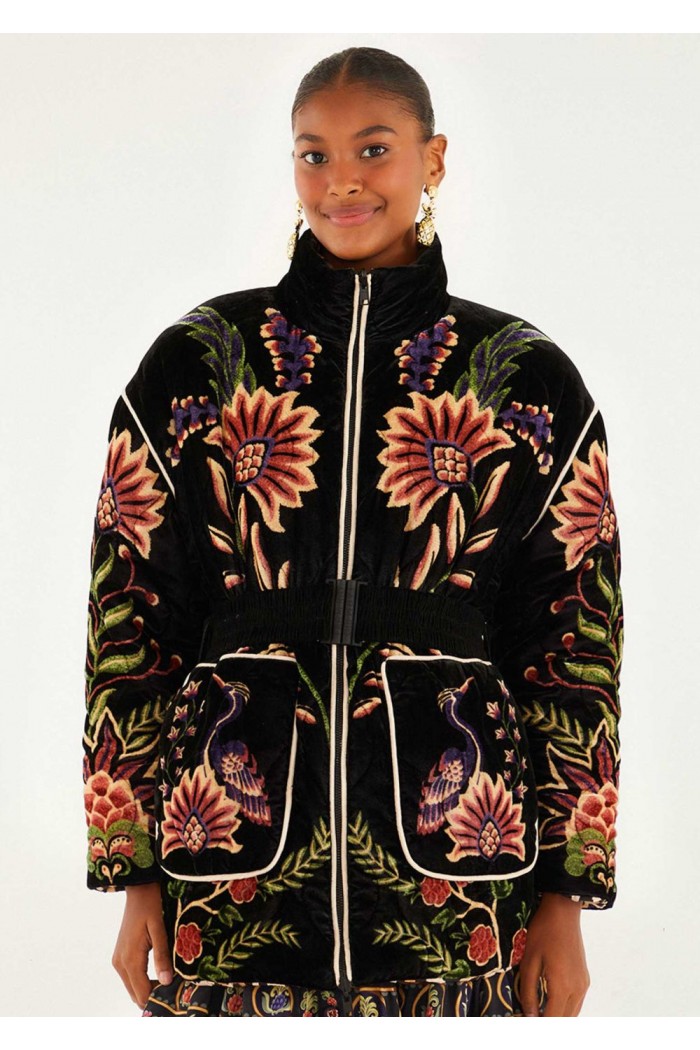 Marvelous Garden Black Puffer Jacket