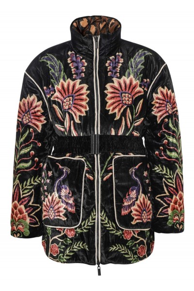 Marvelous Garden Black Puffer Jacket