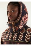 brown winter ainika puffer jacket