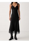 Black Maxi Slip Dress