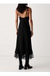Black Maxi Slip Dress