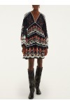 nikita winter long sleeve mini dress