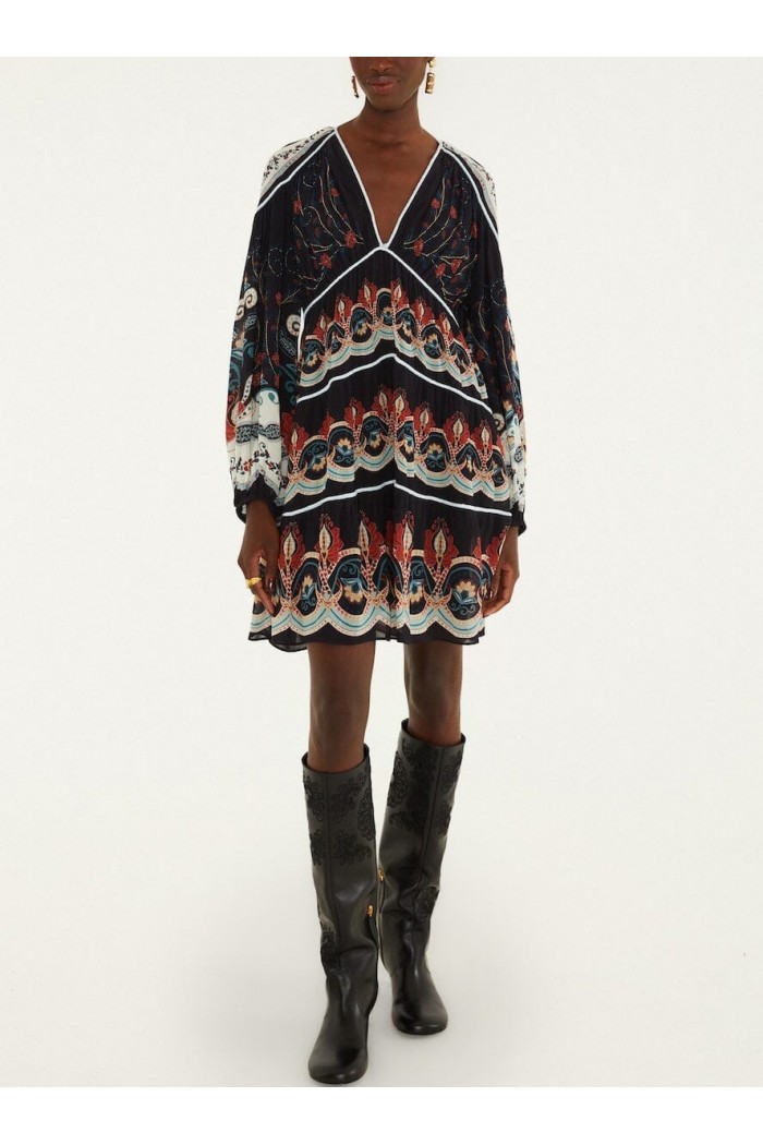 nikita winter long sleeve mini dress