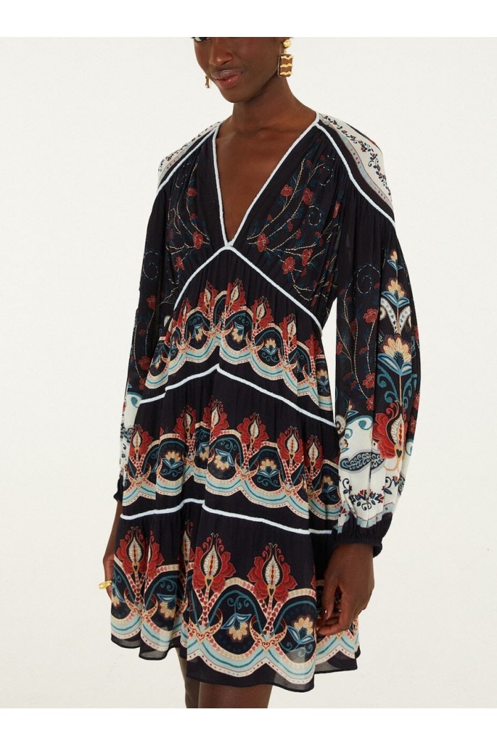 nikita winter long sleeve mini dress