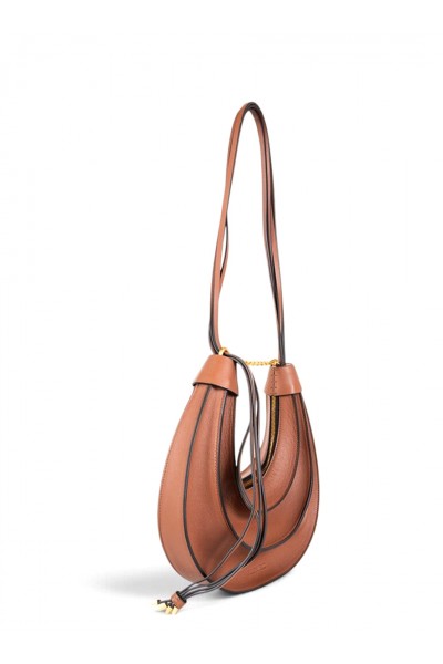 Leather Banana Large walnut