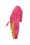 Usiacuri Multicolor Eyelet Blouse