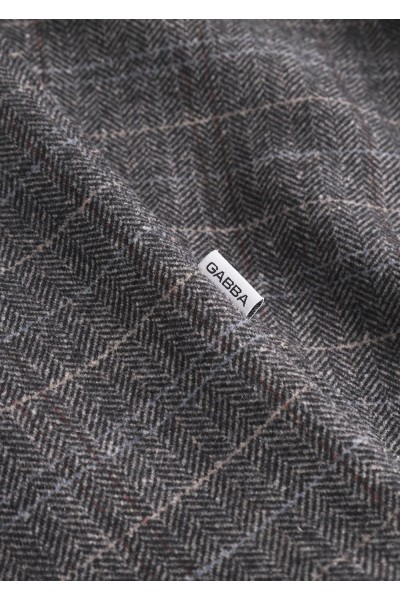 Flap Tishi Brown Check