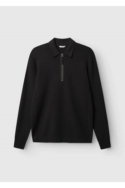 adriel Half Zip Lume LS Knit