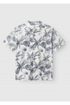 sven Reg Leaves Shirt Flower Mix