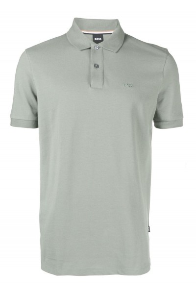 COTTON POLO SHIRT WITH EMBROIDERED LOGO