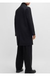 Regular-fit coat in a wool blend