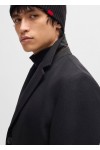 Regular-fit coat in a wool blend