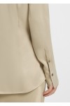 Regular-fit blouse in satin