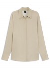 Regular-fit blouse in satin