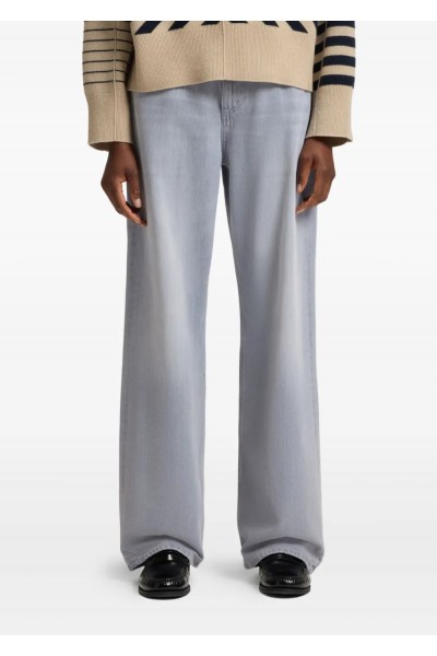 Relaxed-fit jeans in grey-blue denim Relaxed-fit jeans in grey-blue denim