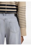 Relaxed-fit jeans in grey-blue denim