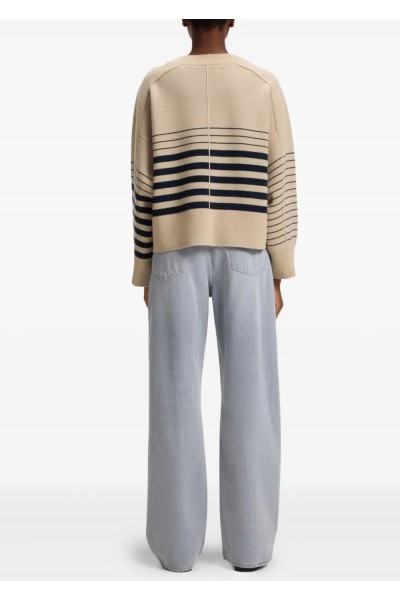 Relaxed-fit jeans in grey-blue denim