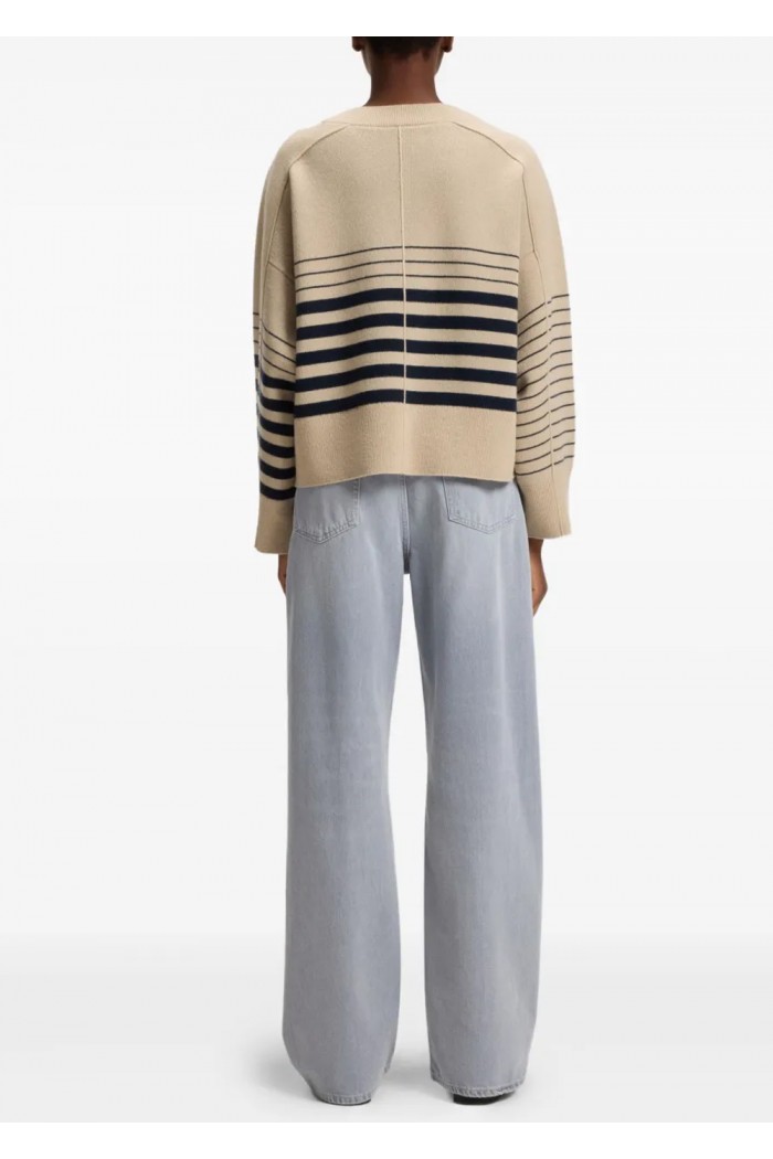 Relaxed-fit jeans in grey-blue denim