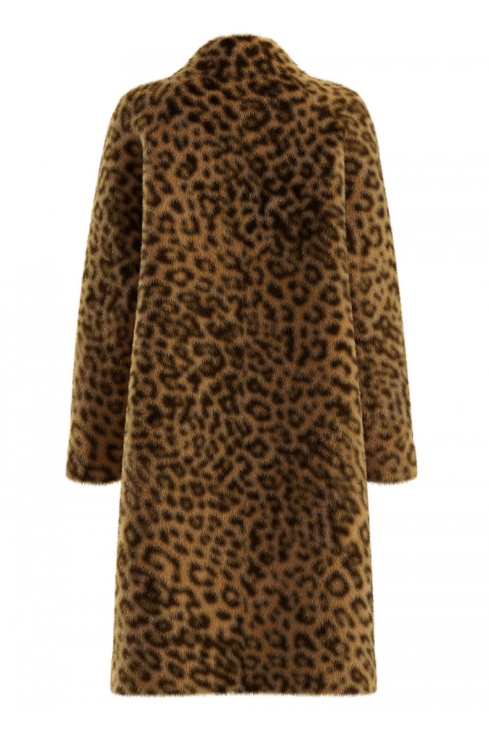 Mafelda Animal Print Coat