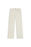 Straight-leg trousers in stretch-cotton velvet