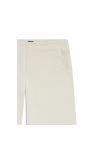 Straight-leg trousers in stretch-cotton velvet