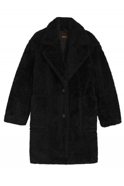 Teddy coat with adjustable collar Teddy coat with adjustable collar