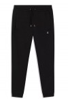 Cotton tracksuit bottoms with stacked logo