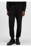 Cotton tracksuit bottoms with stacked logo