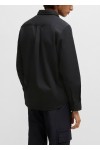 Relaxed-fit shirt in soft twill with Kent collar