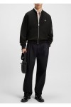 Oversize-fit bomber jacket in jersey