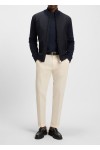Regular-fit hybrid jacket with Double B monogram